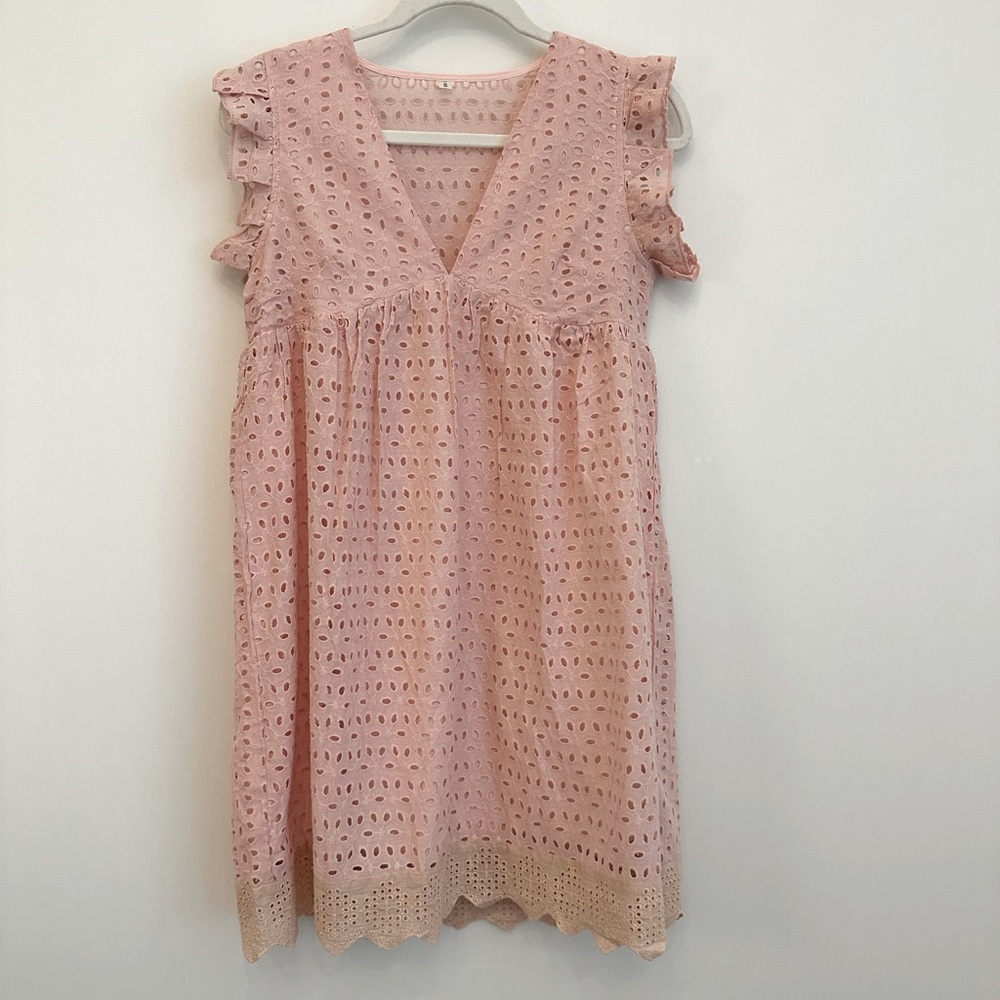 Womens MuMu Dress in Baby Pink